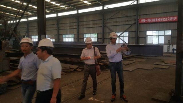 點(diǎn)擊查看詳細(xì)信息<br>標(biāo)題：鋼結(jié)構(gòu)--外籍友人參觀2 閱讀次數(shù)：3286